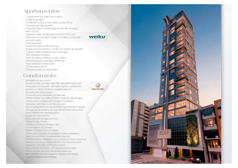 Condomínio Exclusive Tower em Centro, Balneário Camboriú, foto 3