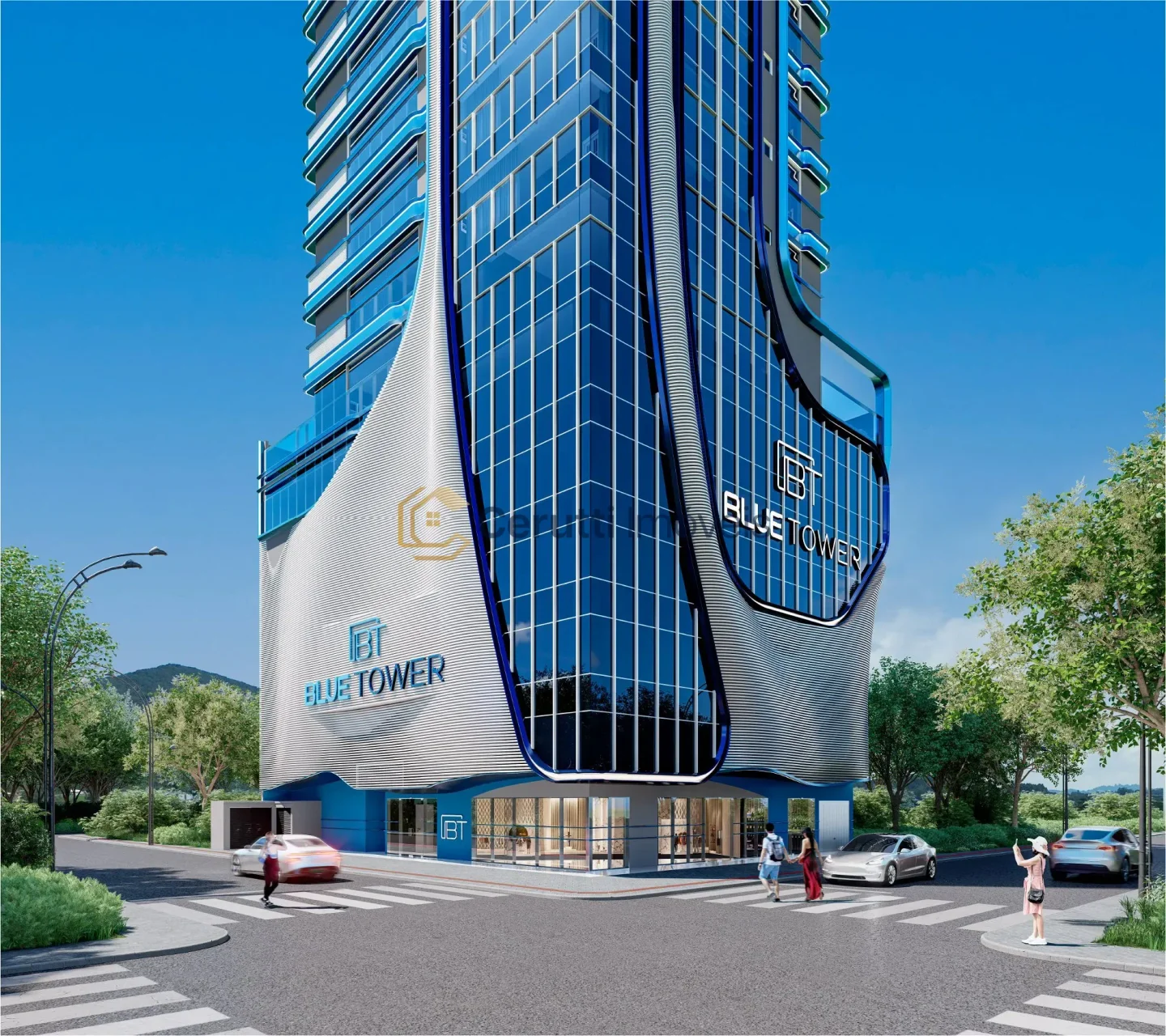 Condomínio Blue Tower em Balneário Perequê, Porto Belo, foto 1