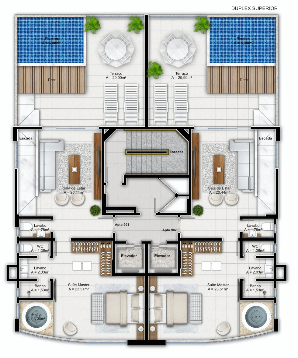 Condomínio Porto di Capri Residence em Balneário Camboriú, foto 8