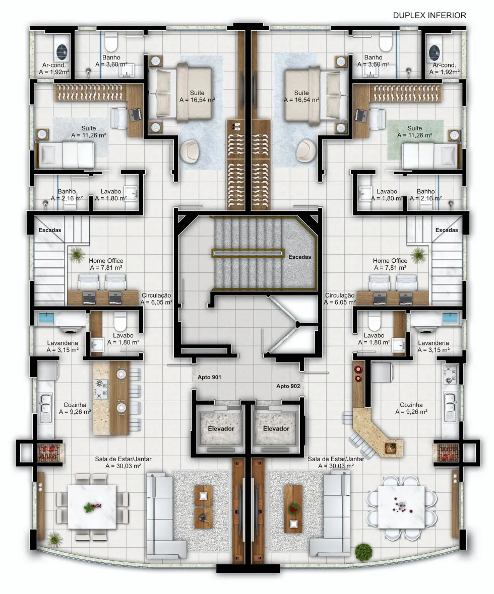 Condomínio Porto di Capri Residence em Balneário Camboriú, foto 9
