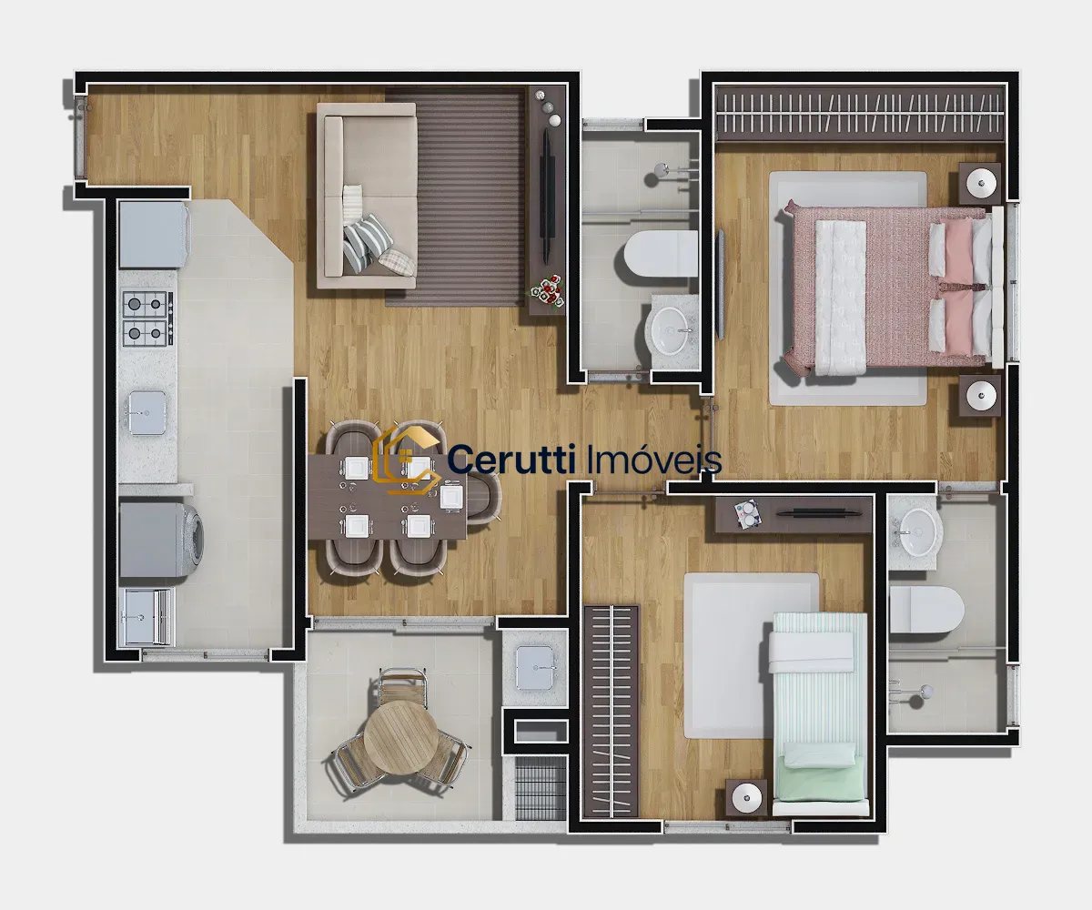 Apartamentos 01 Dorm. 1 quarto à venda em Ressacada, Itajaí/SC, foto 9