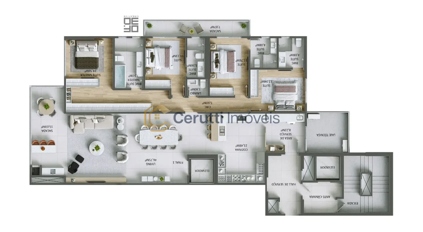 Apartamentos 04 Dorm. 4 quartos à venda em Fazenda, Itajaí/SC, foto 16