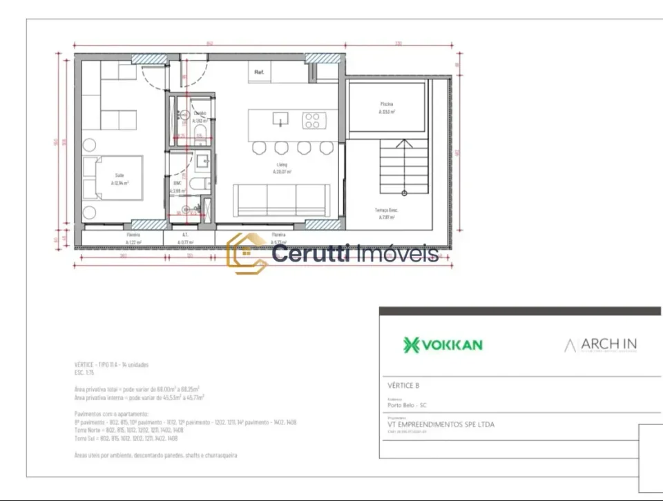 Apartamentos 01 Dorm. 1 quarto à venda em Perequê, Porto Belo/SC, foto 3