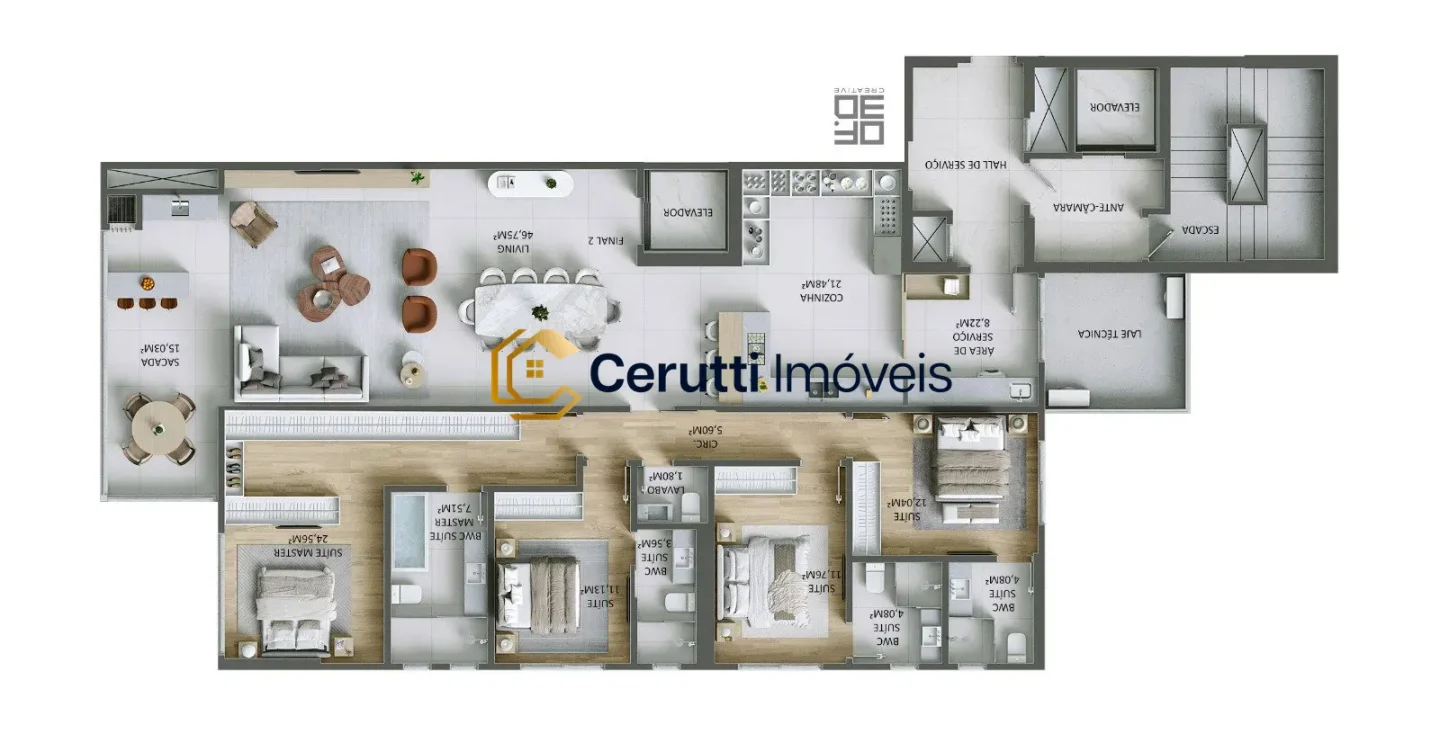 Apartamentos 04 Dorm. 4 quartos à venda em Fazenda, Itajaí/SC, foto 17