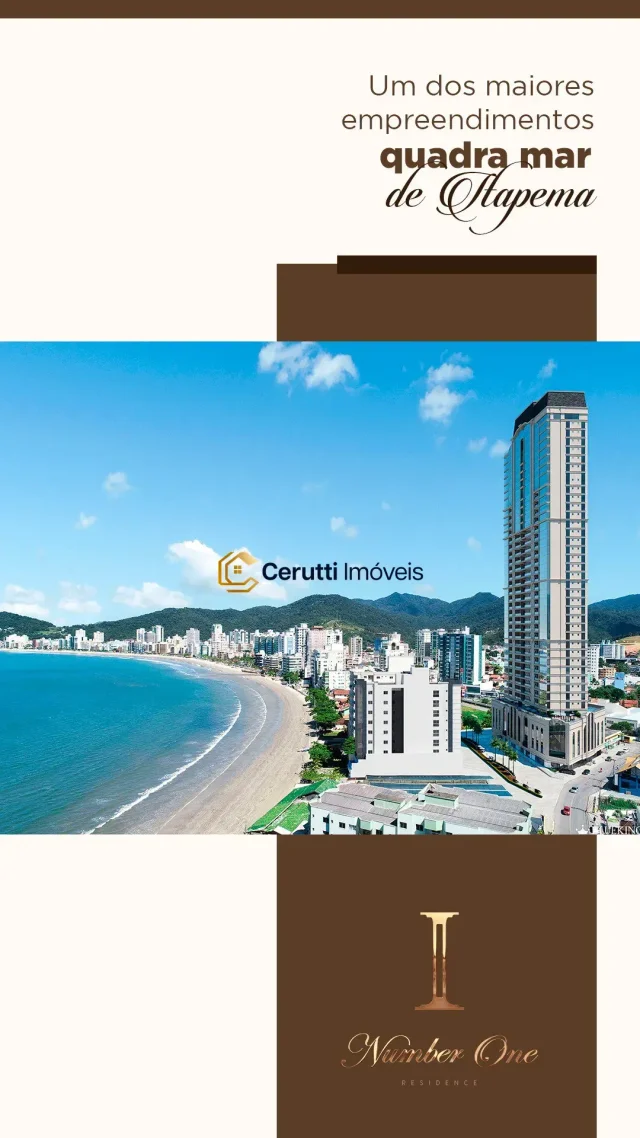 Number One 3201 em Centro, Itapema