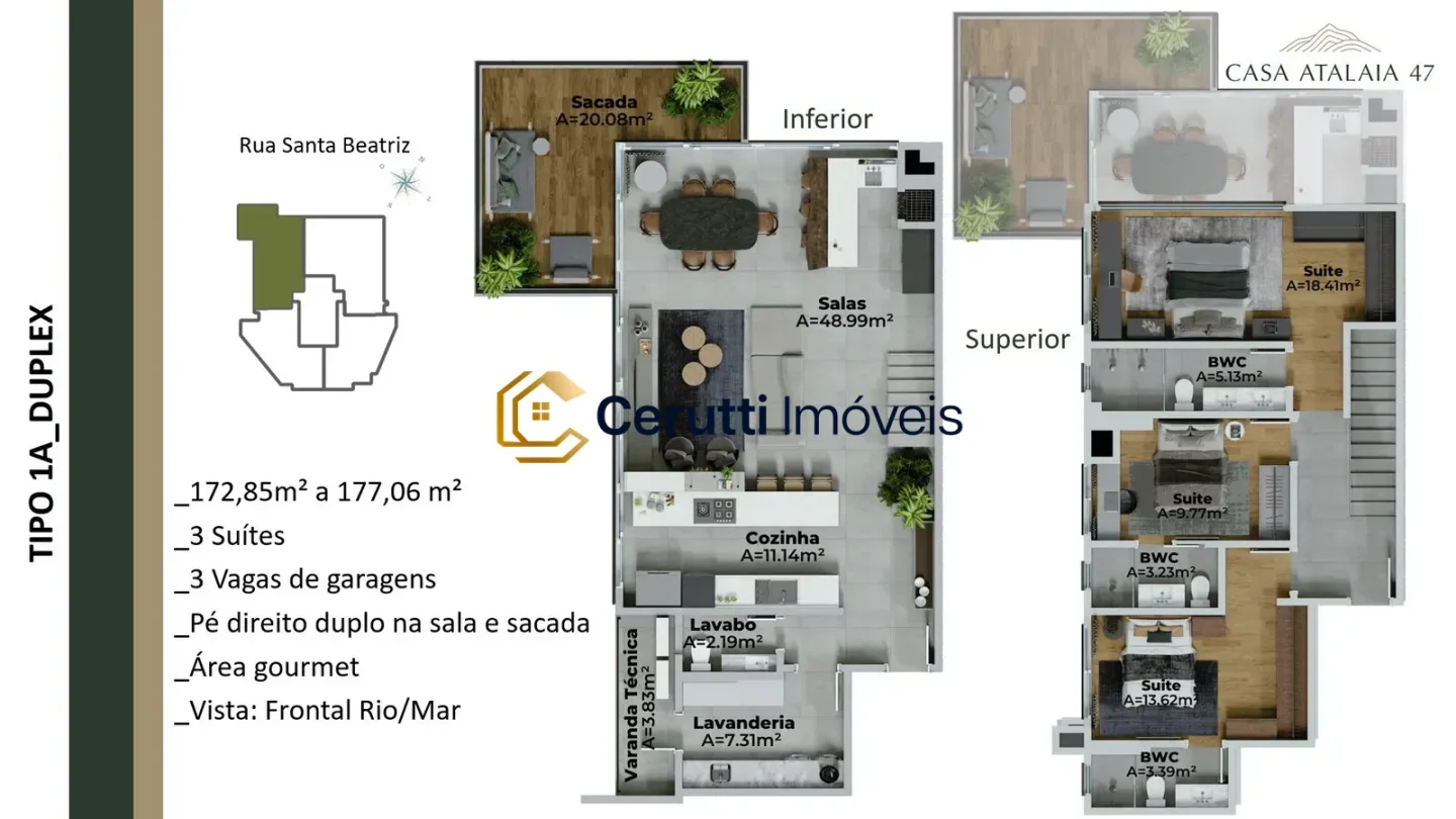 Apartamentos 03 Dorm. 3 quartos à venda em Fazenda, Itajaí/SC, foto 8