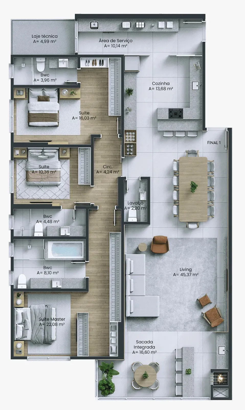 Apartamentos 03 Dorm. 3 quartos à venda em Centro, Itajaí/SC, foto 30