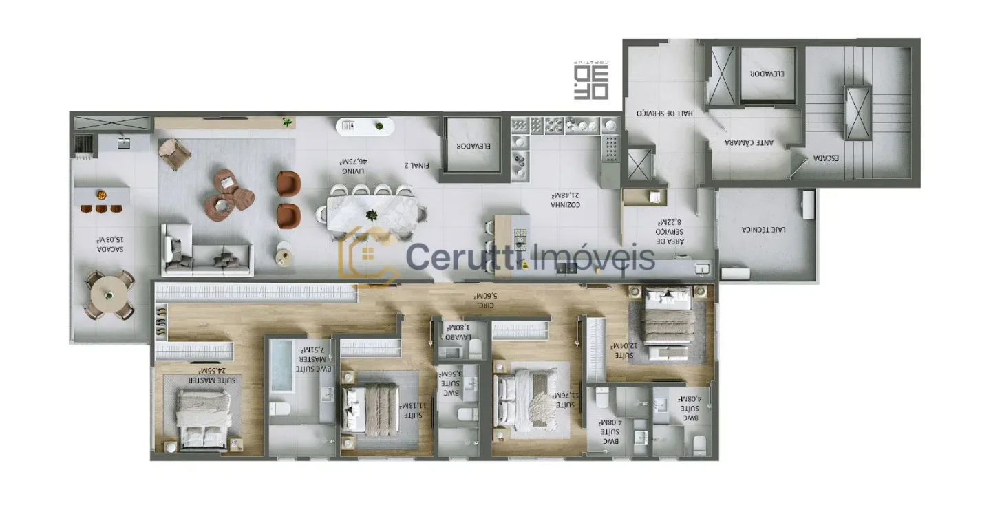 Apartamentos 04 Dorm. 4 quartos à venda em Fazenda, Itajaí/SC, foto 17
