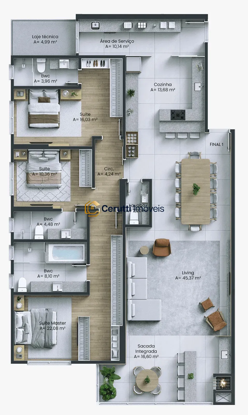 Apartamentos 03 Dorm. 3 quartos à venda em Centro, Itajaí/SC, foto 30