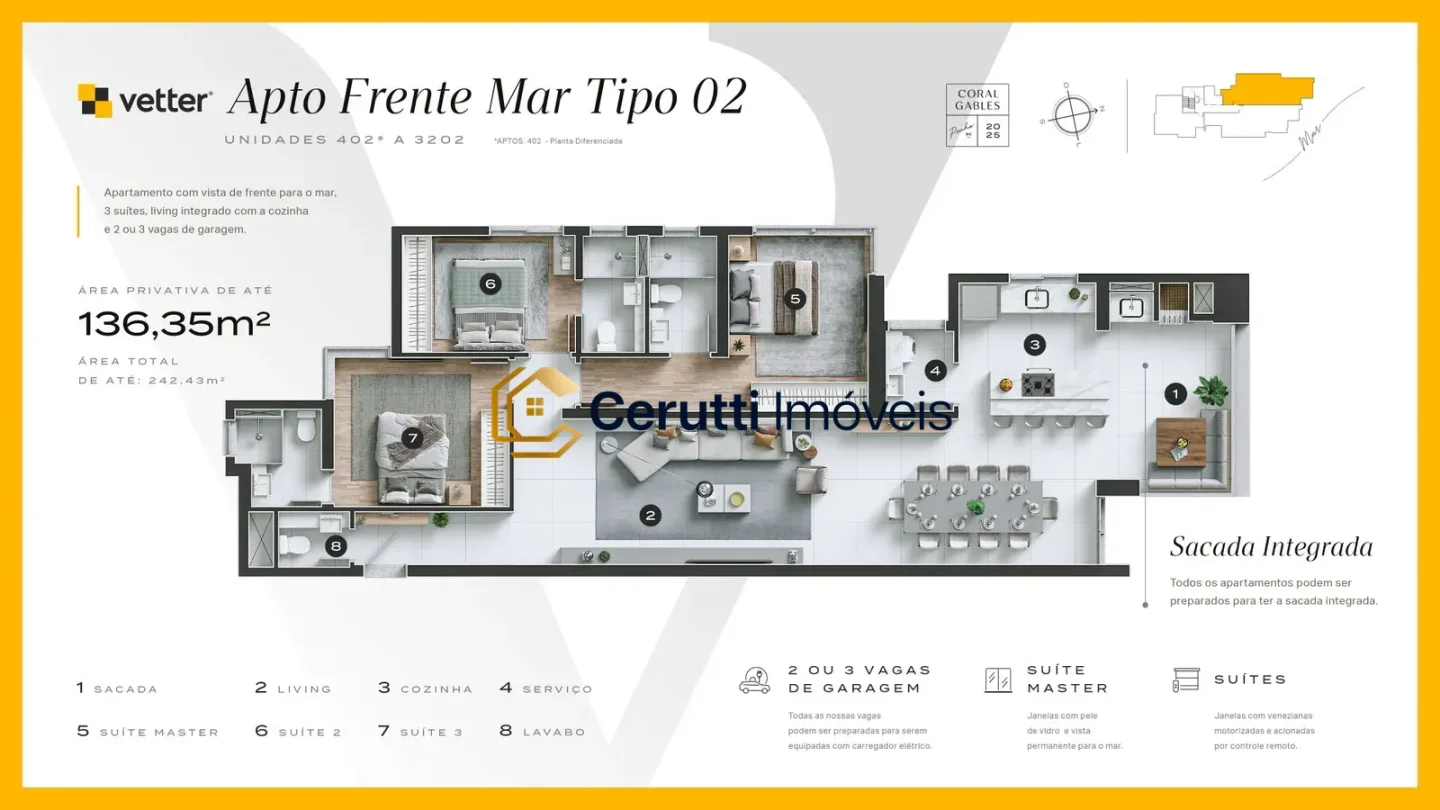Apartamentos 03 Dorm. 3 quartos à venda em Centro, Penha/SC, foto 17