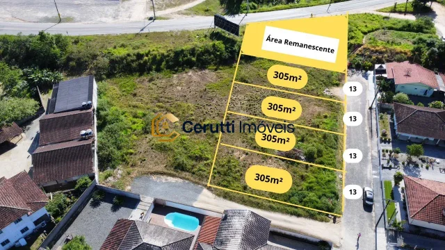 TERRENO A VENDA EM BRUSQUE - ZANTÃO em Zantão, Brusque
