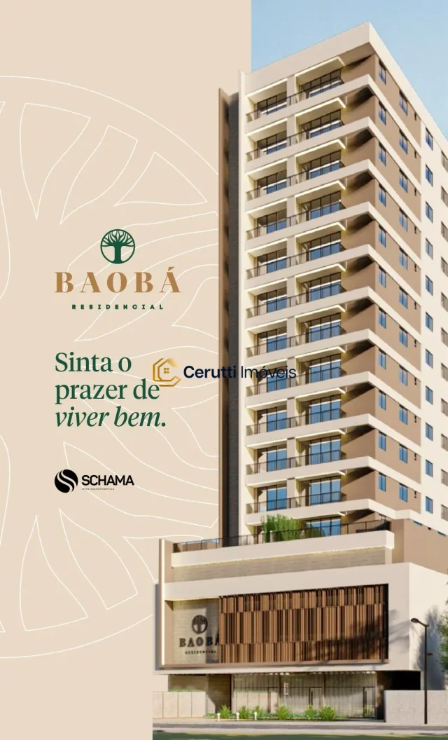APARTAMENTOS À VENDA - BAOBÁ RESIDENCE em Centro I, Brusque