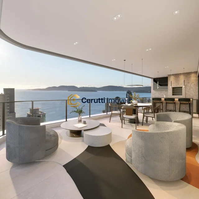 ARC DE LUMIERE - 4 SUITES - MEIA PRAIA 205M² em Castelo Branco, Itapema