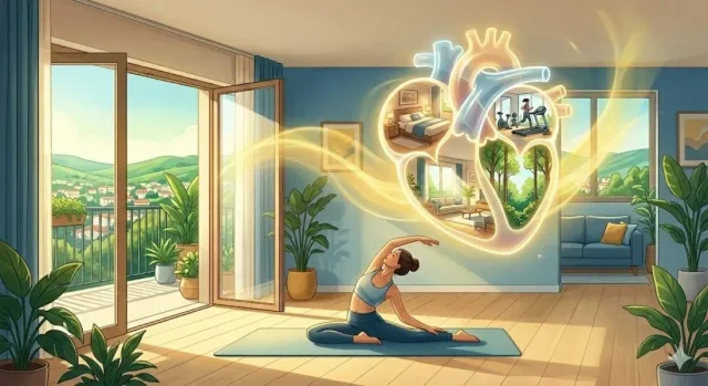 Capa do artigo: O Seu Imóvel e a Sua Saúde: Como a Escolha da Casa Certa Transforma o Seu Bem-Estar