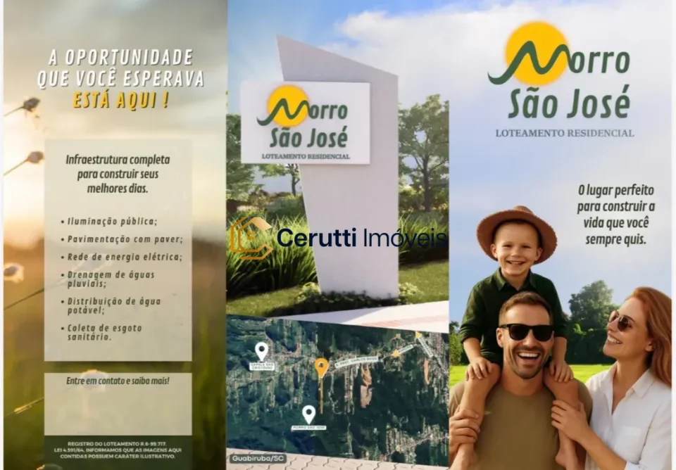 Capa do artigo: Morro São José: Terrenos em Guabiruba com Infraestrutura Completa